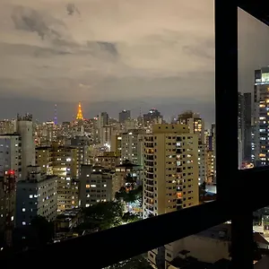  Apartamento F1604 | Cobertura Frei Caneca | Vista Av. Paulista